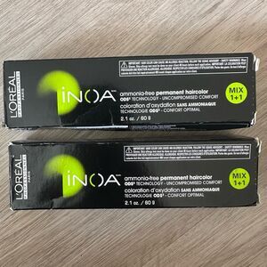L’Oréal iNOA Ammonia-Free Permanent Haircolor 6.17/6BGr - 2 Tubes - 2.1 oz